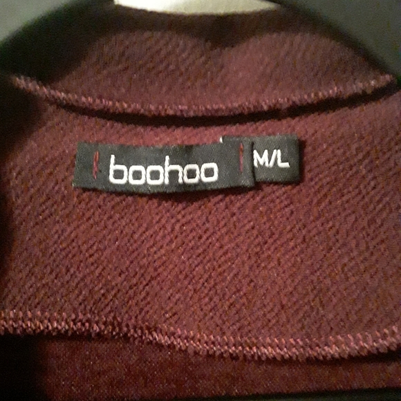 BooHoo Women Long TrenchCoat/Cardigan Type Sweater - Picture 9 of 12